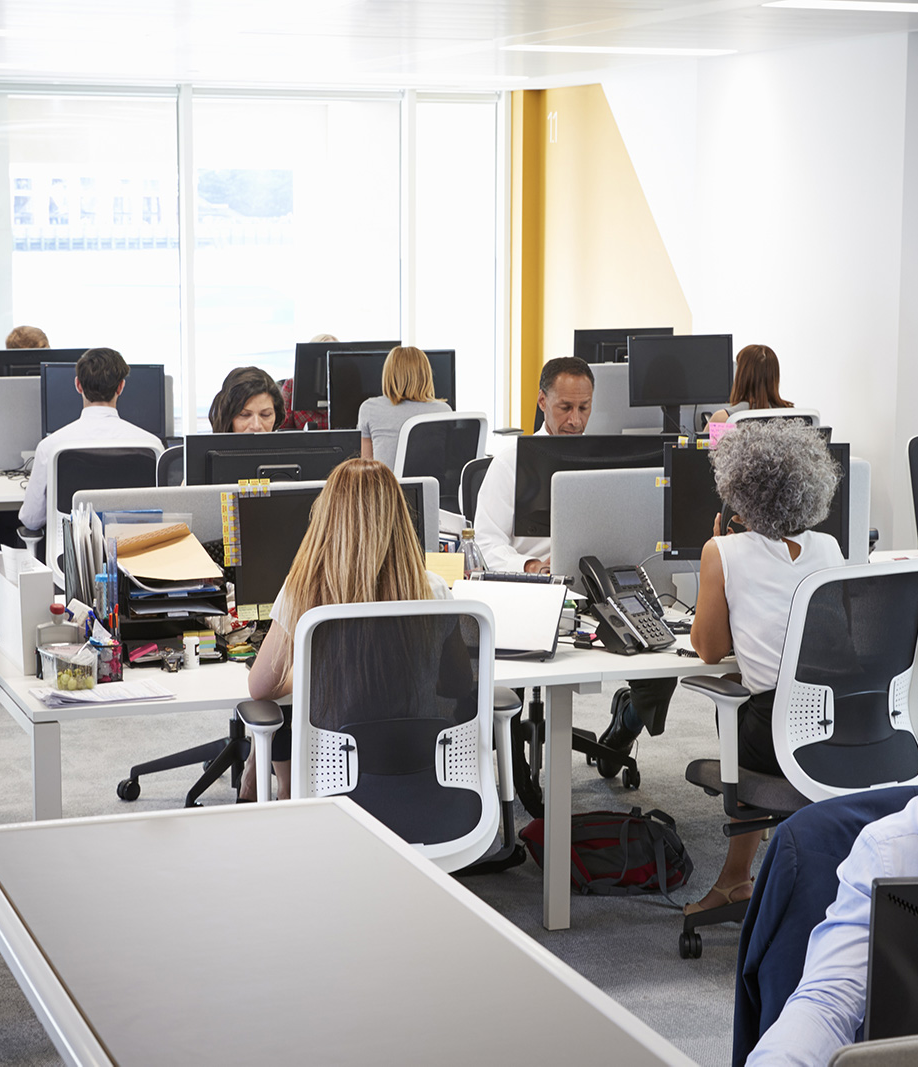 Workers in an office